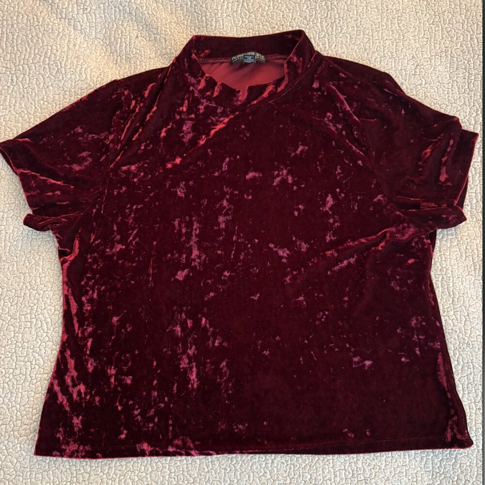 Two Velvet Tops